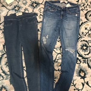 Hollister bundle jeans size 5/m